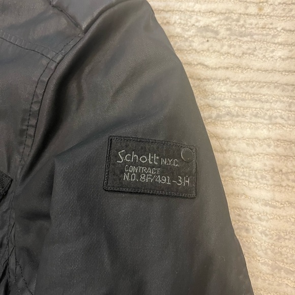 Schott NYC Men's Hooded Field Jacket - Picture 5 of 8